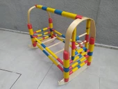 Beşik Bebek 18202 NATÜRE Hamak Hafif Sağlam Doğal Demonte Renkli Sallanır El Yapı - 2