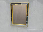 AYNA-Dresuar 18198 HAYAL MODEL Parlak Gold Renk Kayın torna Kutu sevk El Yapım - 3