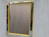 AYNA-Dresuar 18198 HAYAL MODEL Parlak Gold Renk Kayın torna Kutu sevk El Yapım - 6