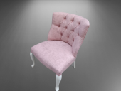 Berjer 18188 ÇAY SET Kayın ASLAN Beyaz masa Kapiton Döşeme Kalite Kumaş El yapım - 5