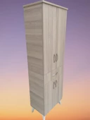 Çok Amaçlı 18182 Dolap CORDOBA Model Hard Parlak Suntalem 180 Demonte El Yapım - 1