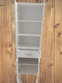 Çok Amaçlı 18179 Dolap BEYAZ Model Hard Parlak Suntalem 130 Demonte 4raf El Yapım - 8