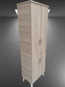 Çok Amaçlı 18182 Dolap CORDOBA Model Hard Parlak Suntalem 180 Demonte El Yapım - 2