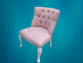 Berjer 18173 ÇAY SET Kayın lükens ASLAN Beyaz Kapitone Kalite Kumaş El Yapım - 7