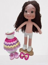 Şeker Karnaval Bebek Amigurumi Organik Oyuncak - 2