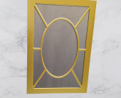 AYNA-Dresuar 18158 MOTİFLİ Parlak Gold Kayın torna İtina paket kargo El Yapım - 2