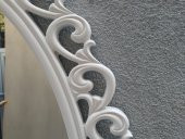 AYNA-Dresuar 18155 MOTİFLİ MODEL Parlak Gold Renk Kayın torna Kutu sevk El Yapım - 5