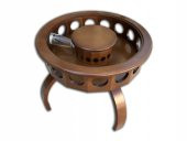 Şaraplık 18142 içecek saklama Kayın Masif Ağaç Natüre Ceviz Dekoratif El Yapımı - 3