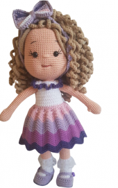 Rüya Karnaval Bebek Amigurumi Organik Oyuncak - 1