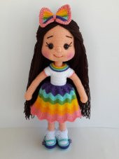 Karnaval Bebek Amigurumi Organik Oyuncak - 1