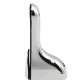 Penguen Ayarlanabilir Etajer Cam Tutucu Ahşap Raf Tutucu Cam Etejeri Krom (1 ÇİFT) - 7