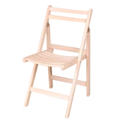 Sandalye 17946 KATLANIR Model Kayn Torna ayak HAM Ürün AZ YER İŞGAL EDER El Yapım thumbnail 2