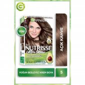Garnıer Nutrısse Ultra Creme Saç Boyası 5 Açık Kahve - 1