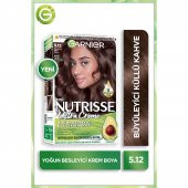 Garnıer Nutrısse Ultra Creme Saç Boyası 5.12 Büyüleyici Küllü Kahve - 1