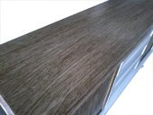 Tv Sehpa ST 17930 Konsol Model MDF Üzeri Ceviz Kaplama Parlak Beyaz ceviz El Yapı - 3