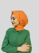 Loryan Scarf Viva Crush Pamuklu Şal 00380  ORANGE thumbnail 1