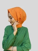 Loryan Scarf Viva Crush Pamuklu Şal 00380  ORANGE thumbnail 2