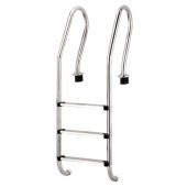 Havuz 17846 Merdiveni 316 Kalite Paslanmaz Çelik CNC kesimli 3 Basamaklı El Yapım - 1