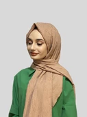Loryan Scarf Viva Crush Pamuklu Şal 00380  SOĞAN thumbnail 1