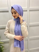 Loryan Scarf Viva Crush Pamuklu Şal 00380  AÇIK LİLA thumbnail 2