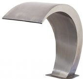 Havuz şelale Kobra 17797 Model 400-1000 mm 316 kalite 1,2 mm Paslanmaz çelik El Yapım - 1