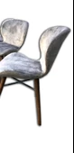 Sandalye 13759 LİLİ Model Kayın RETRO Parlak Ceviz Papel Sırt Dökme sünger Ort - 3