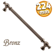 Kesir Mobilya Mutfak Dolabı Çekmece Dolap Kapak Kulpu Kulbu Bronz (224 MM-22.4 CM) Metal Kulpları thumbnail 1