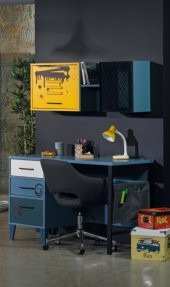 Takım Urlu 17681 MİX SARI Urlu Model Antrasit GRİ MAVİ Renk Kombin Kutu sevk El Yapım - 2