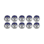 Fiber Somun M16 – DIN 985 –  10'lu Paket Contalı Gevşemez Somun thumbnail 1