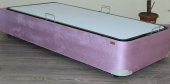 Baza 17502 Tay Tüy Pembe Silinir Kumaş Model Çelik Fırın Boya 90*190 cm El Yapım - 1