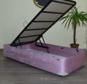 Baza 17502 Tay Tüy Pembe Silinir Kumaş Model Çelik Fırın Boya 90*190 cm El Yapım - 2