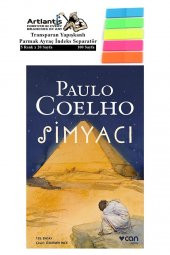 Simyacı Paulo Coelho 188 Sayfa Karton Kapak 1 Adet Fosforlu Transparan Kitap Ayraç 1 Paket - 1