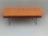 Sandalye STBENC PENYEZ Klasik Metal Siyah fırın Siyah Boya Balkon-Bahçe El yapım - 3