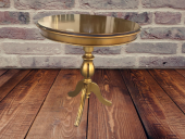 Fiskos 17379 Baba ayak Model Parlak Kayın Arslan ayak MDF Parlak Gold El Yapım - 4