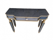 Dresuar 14338 HAYAL Çekm Geniş tabla Gold Cam Ayna Kaplama ayak nakış ayna Elyapı - 6