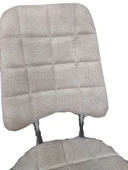 Sandalye 17313 İNCİ Metal transmisyon Çelik nikelaj Ort oturum Örgü kumaş Elyapı thumbnail 4