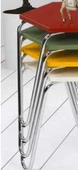Zigon OSM 11794 PETEK sehpa Metal V Ayak ÇOKLU Renk Tabla Kutu sevk El Yapım - 1
