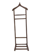 Dilsiz UŞAK 11779 TEK TEPE Model Parlak CEVİZ Lake Askılık Ahşap Kayın El Yapım - 3