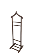 Dilsiz UŞAK 11779 TEK TEPE Model Parlak CEVİZ Lake Askılık Ahşap Kayın El Yapım - 2