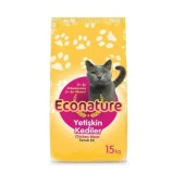 Econature Tavuklu Yetişkin Kedi Maması 15 Kg - 1