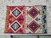 Kilim Antik 14583 Otantik Desen Model 80'*125 cm 1m² Natüre boya El yapım - 1