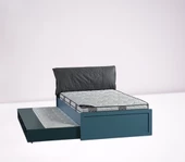 Karyola-Yavrulu Karyola 14500 URLU MİX SARI İnovasyon Model Raf Detay MAVİ - GRİ Kombin - 4