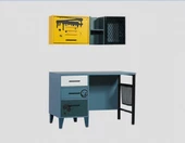 Çalışma masa 14498 Urlu MİX SARI İnovasyon Model 1Kalite Suntalem Demont ürün El Yapım - 1