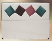 Başlık ALC ELİT Baby Face Kumaş Modern Kapitone KREM YEŞİL Renk 90 cm El Yapım thumbnail 5