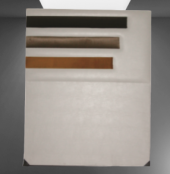 Başlık ALC Paris Baby Face Kumaş Modern Kapitone Beyaz Kahverengi150cm El Yapım thumbnail 2