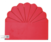 Başlık ALC MİDYE Model 90cm Baby Face Kumaş Modern Kapitone KIRMIZI Renk El Yapım thumbnail 4