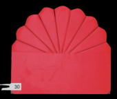 Başlık ALC MİDYE Model 90cm Baby Face Kumaş Modern Kapitone KIRMIZI Renk El Yapım thumbnail 5