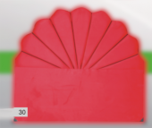 Başlık ALC MİDYE Model 90cm Baby Face Kumaş Modern Kapitone KIRMIZI Renk El Yapım thumbnail 7