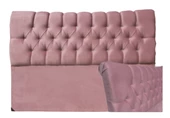 Başlık 14308 Alc Venüs  150 lik Tay Tüy Pembe Kapitone Çift Kişilik Başlık thumbnail 1