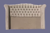 Başlık 14289 Alc Grand 90 lık Tay Tüy Açık Kahve Kapitone Tek Kişilik Başlık - 1